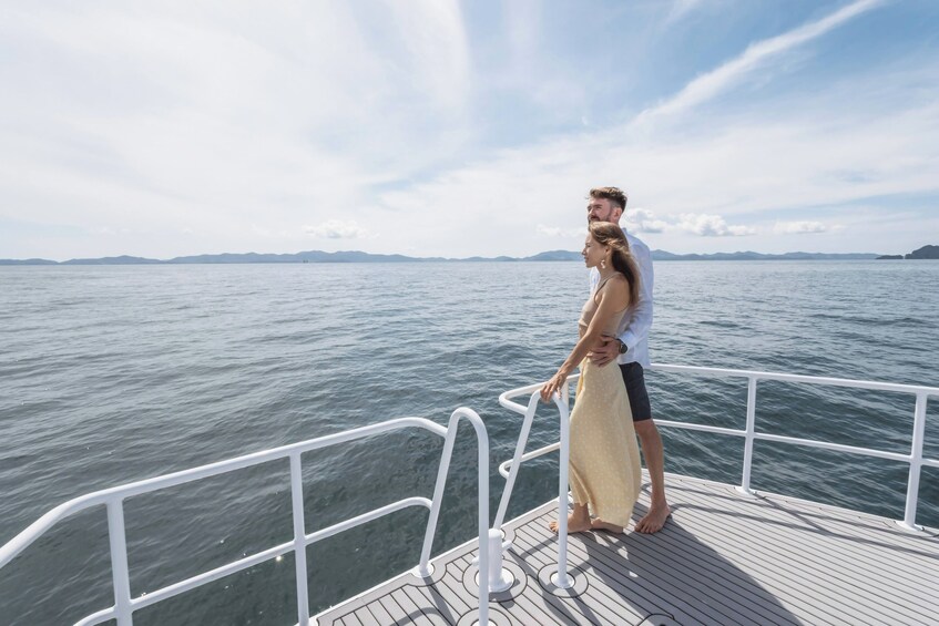 Turquoise Tides of Phi Phi & Kai by Power Catamaran from Phuket