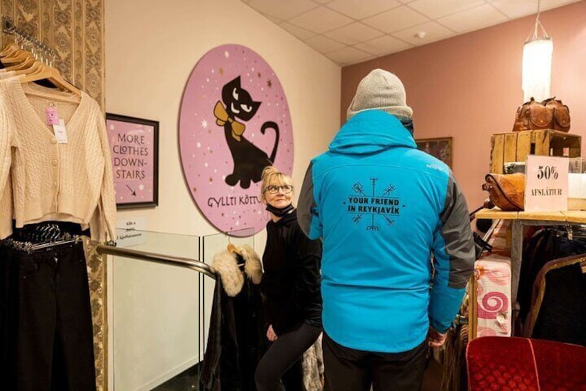 We even visit a cat-themed boutique on our famous Reykjavik CatWalk!