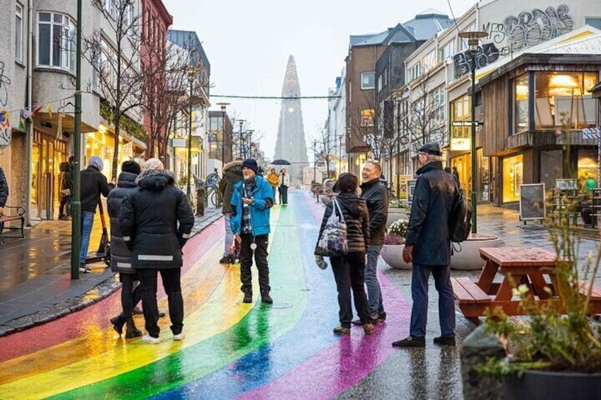 The Reykjavik CatWalk at the Furrtastic Rainbow street