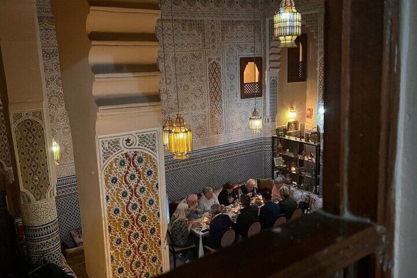 Moroccan Lunch or Dinner with Henna in a Traditional Riad in Fes