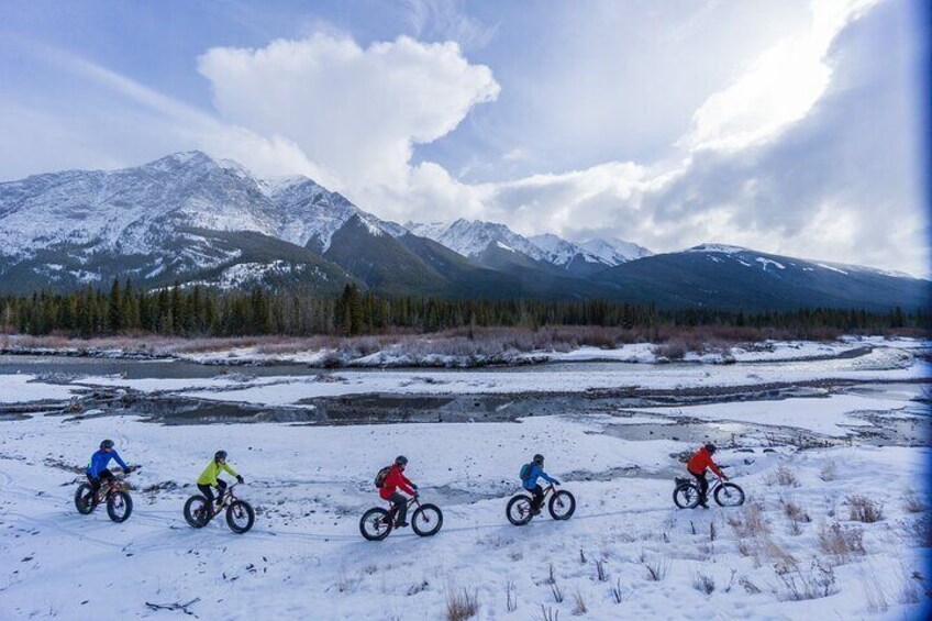 Electric Fat Biking Adventure in Banff | Small Group Adventure