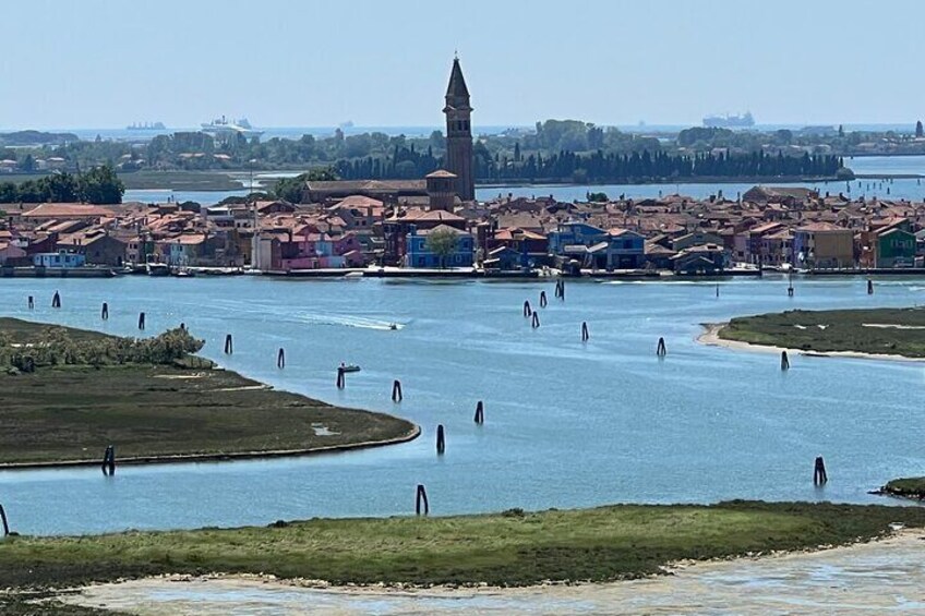 View from Campanile of Burano