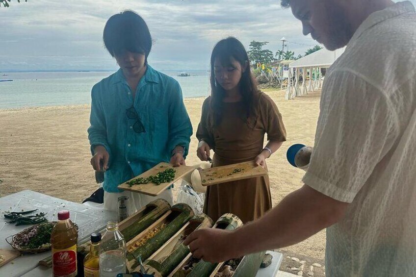 Siargao Traditional Bamboo Cooking Class