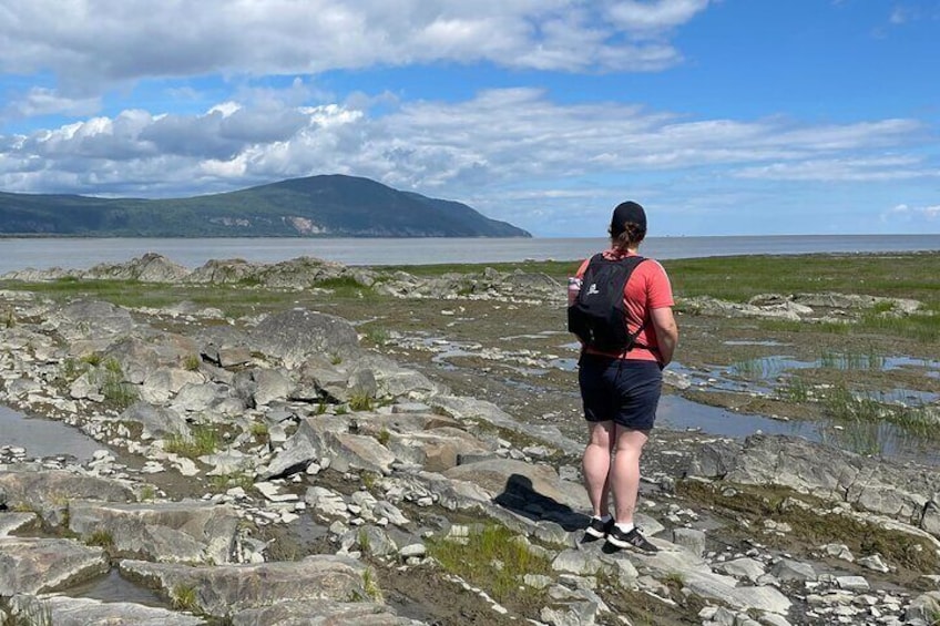 At the end of the Île d'Orléans