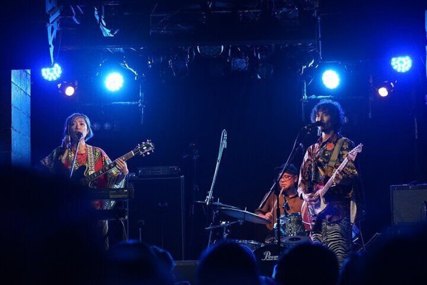 Osaka Underground Music and Local Dinner Adventure
