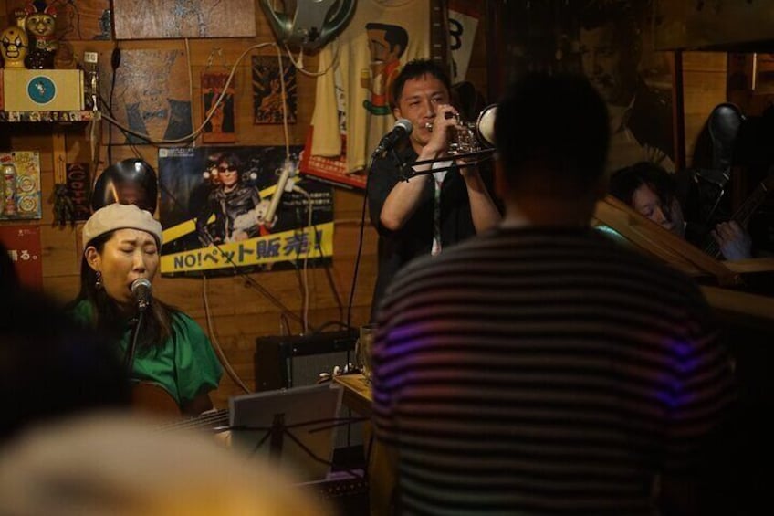 Osaka Underground Music and Local Dinner Adventure