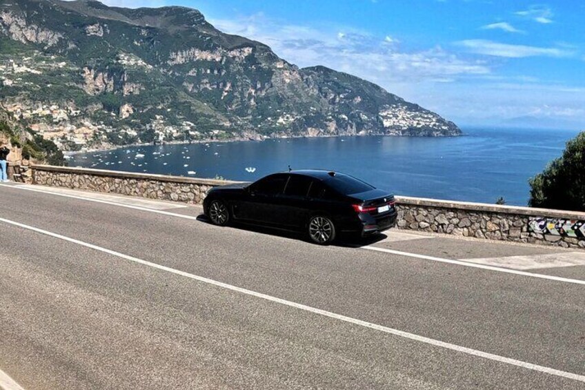 Amalfi and Positano Private Luxury Car Tour from Rome
