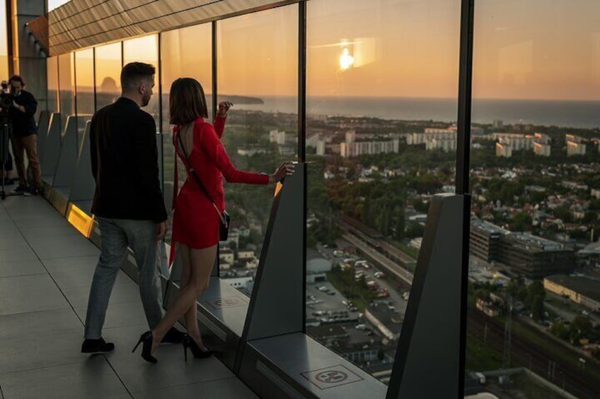 Sky High Views and Cocktail in Gdańsk