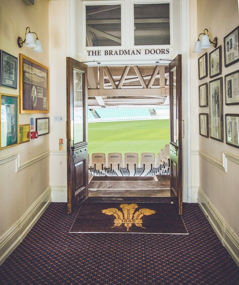 The Bradman doors of Kia Oval Grounds