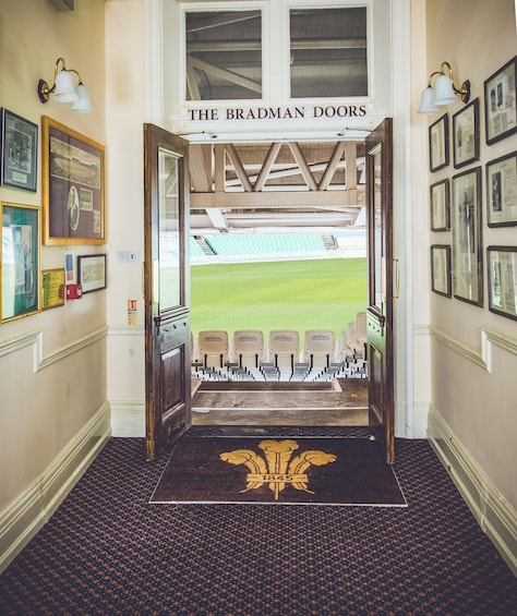 The Bradman doors of Kia Oval Grounds