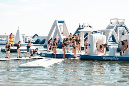 GC Aqua Park 100 Minute Inflatable Water Park Activity, Southport