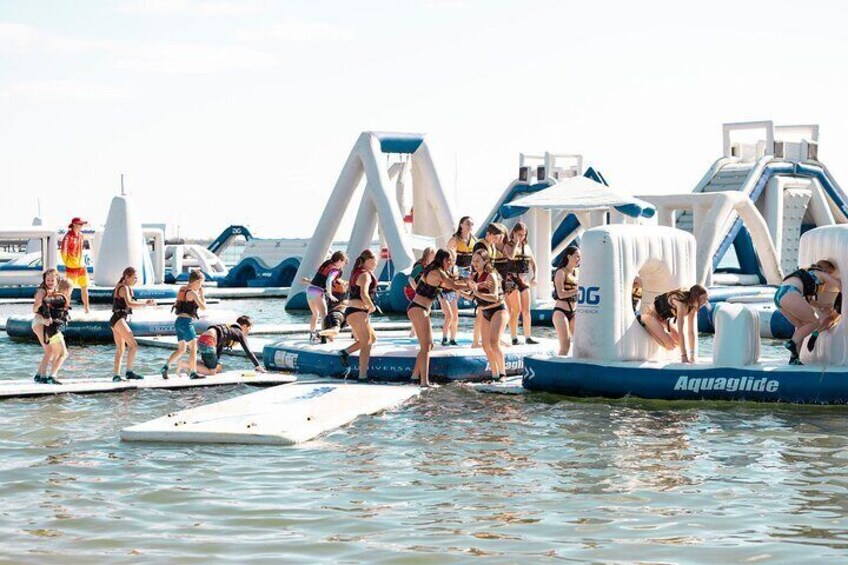 GC Aqua Park 100 Minute Inflatable Water Park Activity, Southport