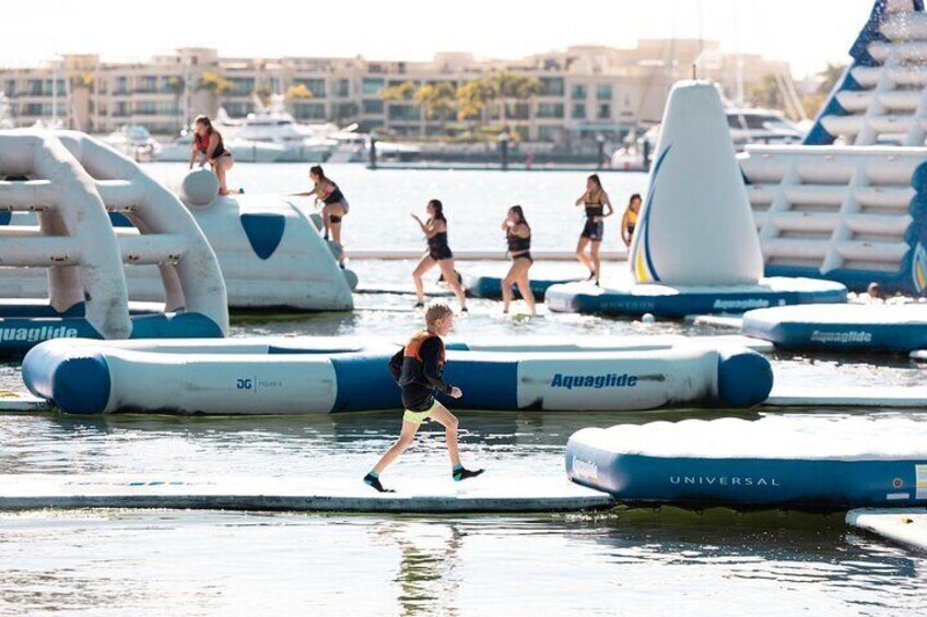 GC Aqua Park 100 Minute Inflatable Water Park Activity, Southport
