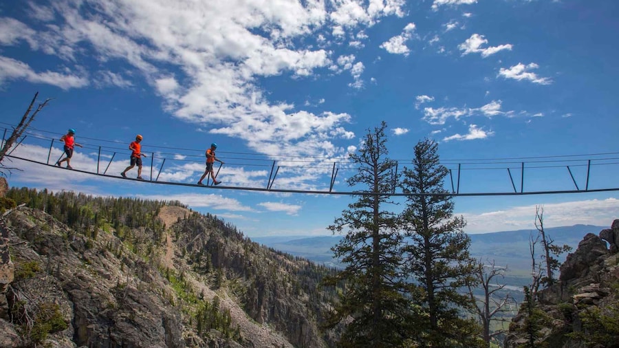 Jackson Hole Mountain Resort Via Ferrata Guided Climb