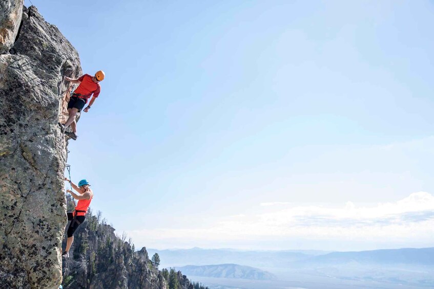 Picture 3 for Activity Jackson Hole Mountain Resort Via Ferrata Guided Climb