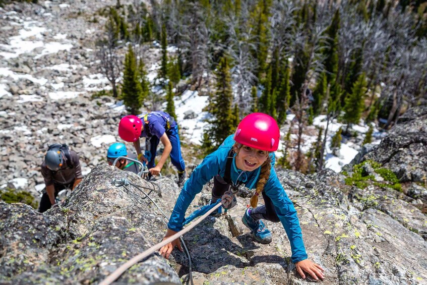 Picture 1 for Activity Jackson Hole Mountain Resort Via Ferrata Guided Climb