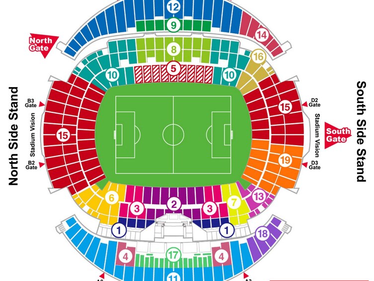 Urawa Reds Football Game at Saitama Stadium 2002