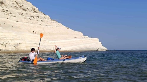 SCALA DEI TURCHI in KAYAK - Avventura in mare con istruttore