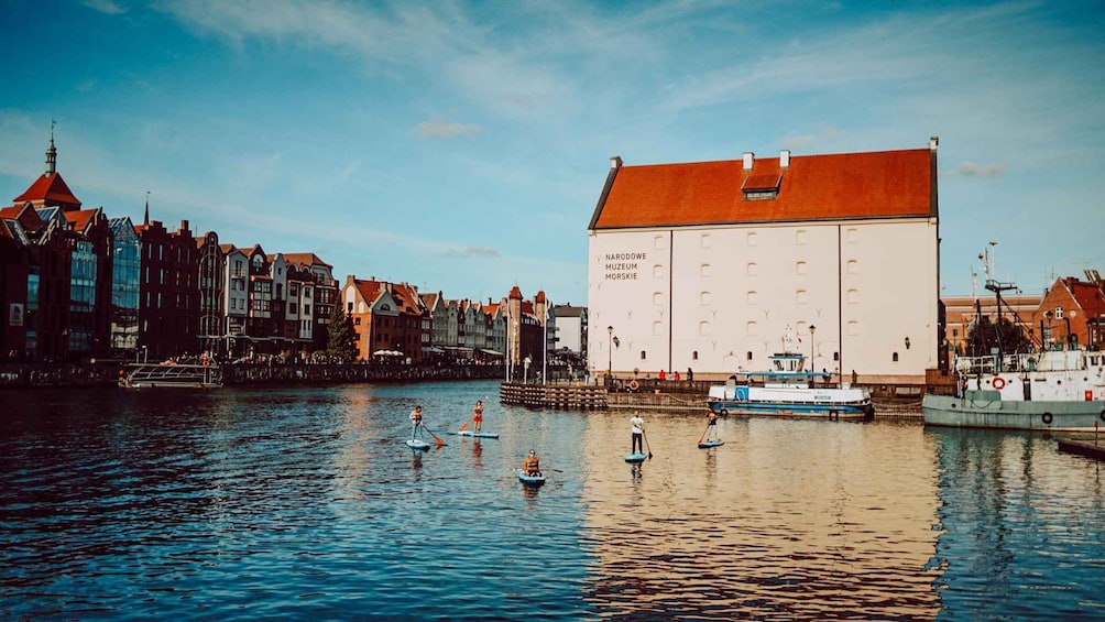 Picture 2 for Activity Gdansk: Stand-Up Paddleboarding Tour
