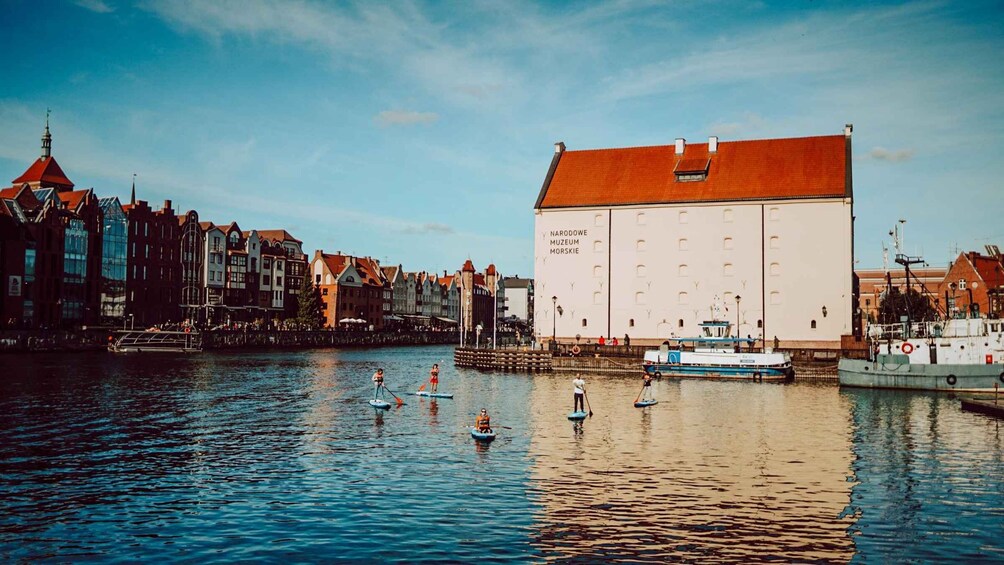Picture 2 for Activity Gdansk: Stand-Up Paddleboarding Tour
