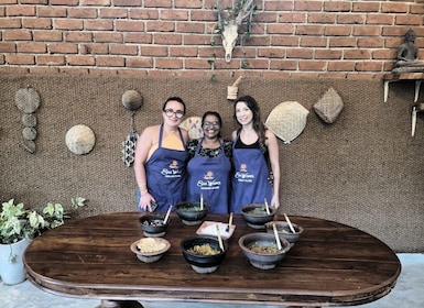 Sea waves cooking class with market visit