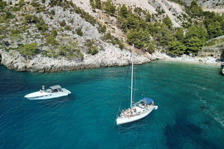 Private - half day sailing experience with skipper on a modern 36ft sail yacht