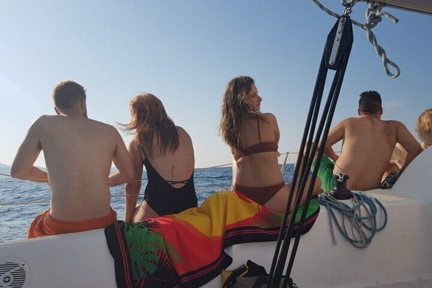 Private - half day sailing experience with skipper on a modern 36ft sail yacht