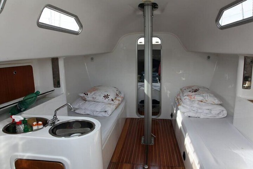Private - Half day sailing on a modern 36ft from Zadar (up to 8 travellers)