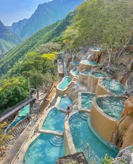 Nature Experience at Blue Hot Springs of Tolantongo Caves