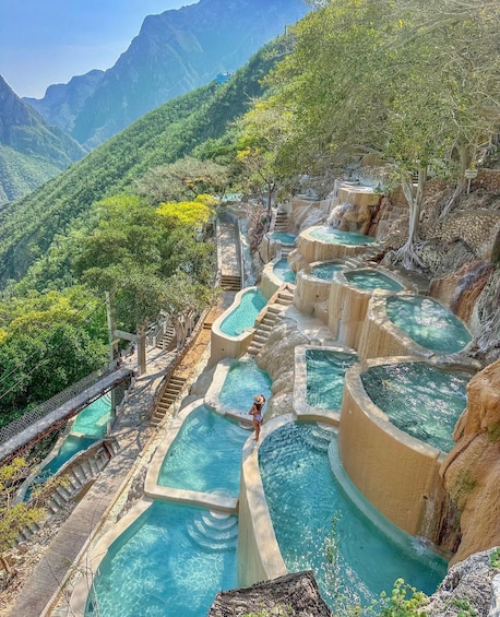 Nature Experience at Blue Hot Springs of Tolantongo Caves