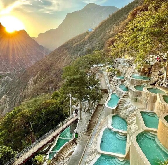 Nature Experience at Blue Hot Springs of Tolantongo Caves