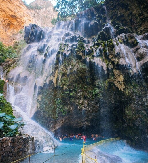 Nature Experience at Blue Hot Springs of Tolantongo Caves