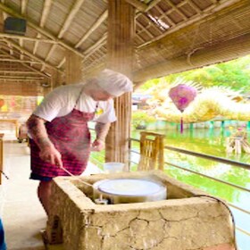 From Hoi An: Market Tour, Basket Boat Ride and Cooking Class