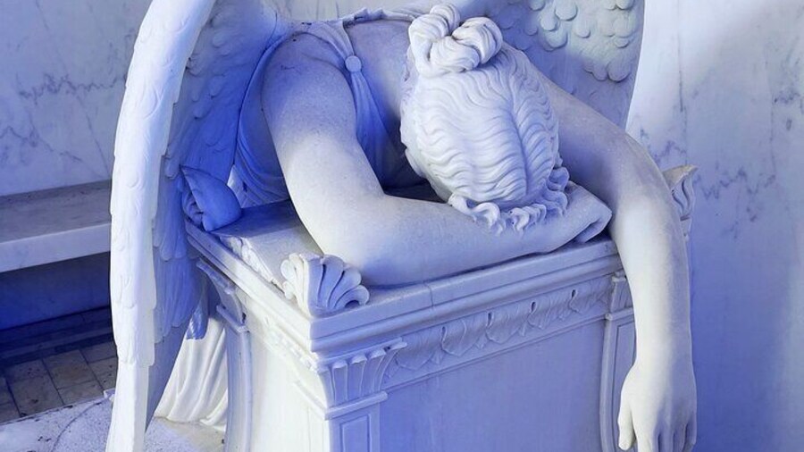 The hauntingly beautiful Angel of Grief.