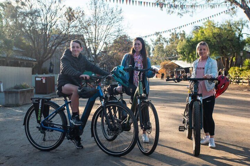 Riding in Echuca