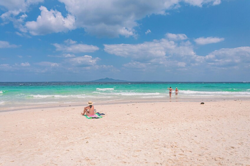 Turquoise Tides of Phi Phi & Bamboo Islands by Power Catamaran from Phuket