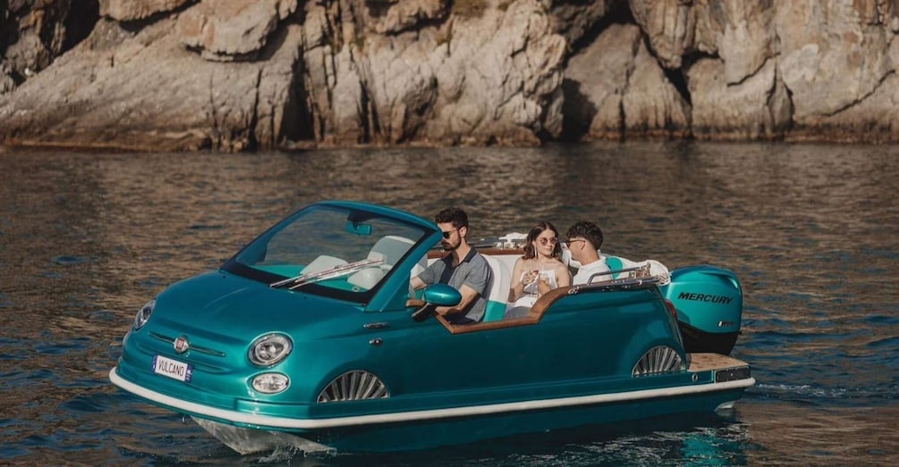 Cefalù in 500 Boat: tour esclusivo con aperitivo a bordo