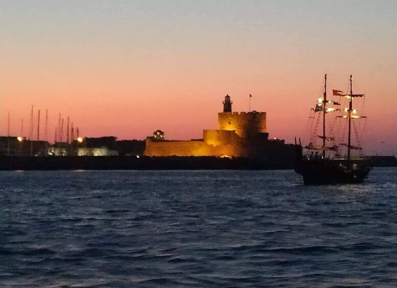Picture 19 for Activity Rhodes: 1-hour Sunset Cruise on an 18th-Century Boat
