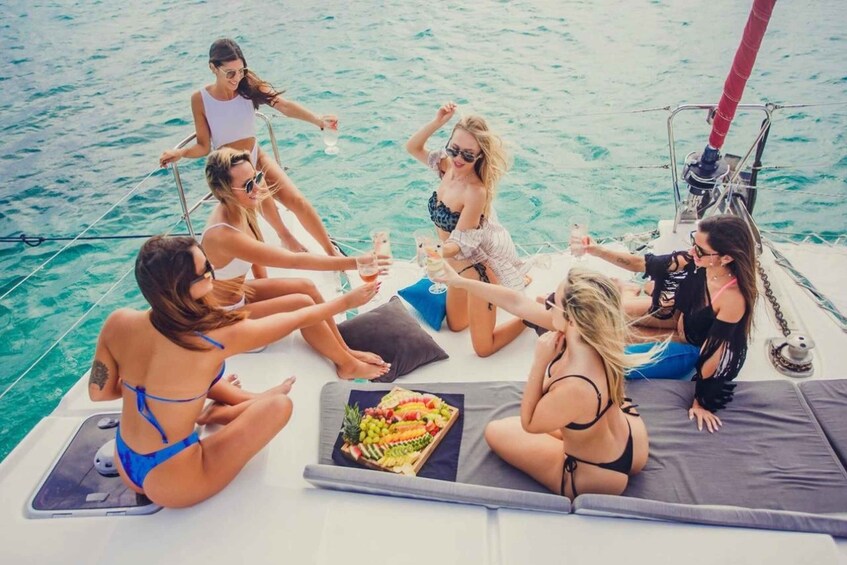 Picture 3 for Activity Catamaran Sunset tour La Maddalena Archipelago with aperitif