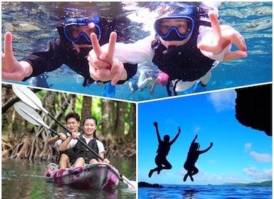 Ishigaki Island: SUP or Canoeing and Snorkeling at Blue Cave