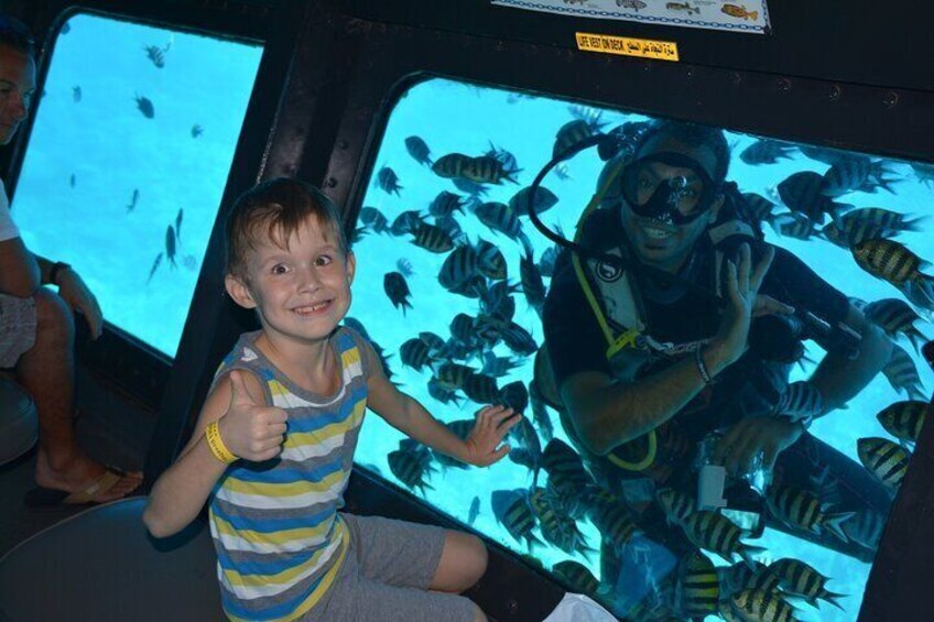 Semi submarine, ATV Safari, Camel Ride & Parasailing - Hurghada