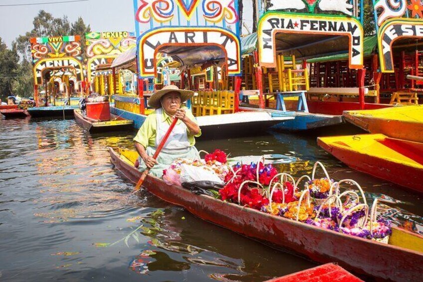 Xochimilco and Coyoacan and Frida Kahlo Museum optional