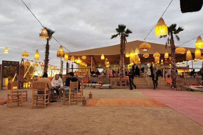 Agafay Desert Sunset and Dinner Show Quad Bike Camels