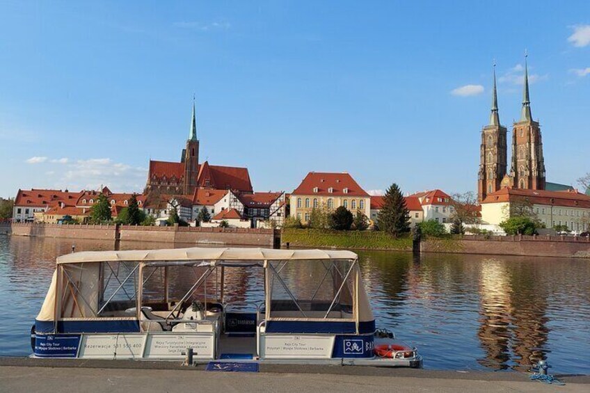 Small Group Boat Tour in Wroclaw