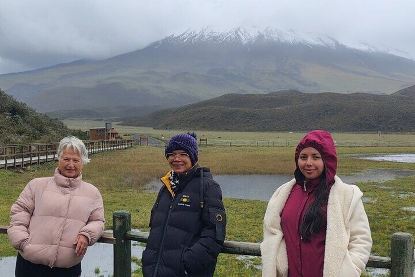 Capture the Perfect Shot of the Snow-Capped Cotopaxi Volcano.