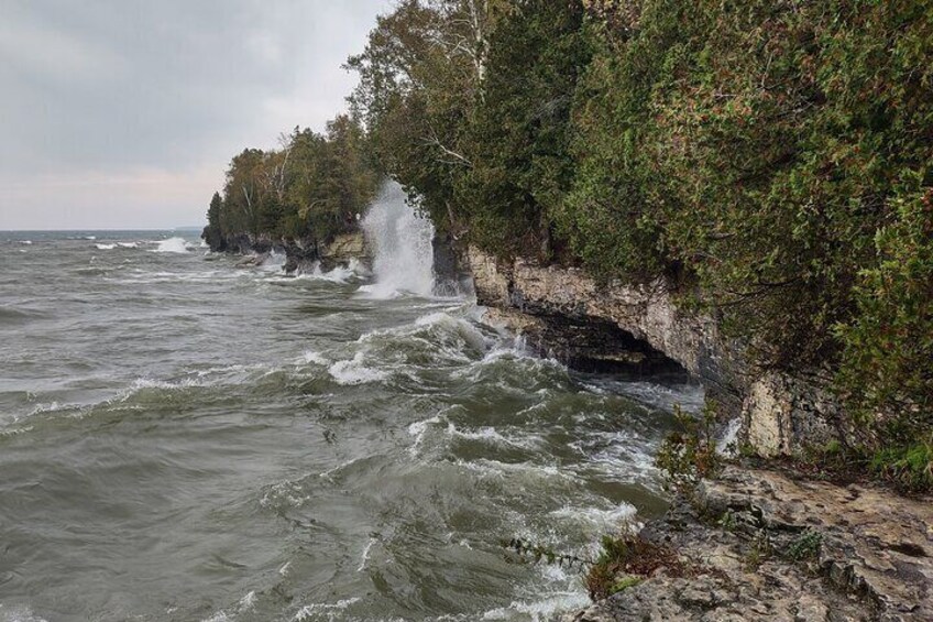 Cave Point County Park