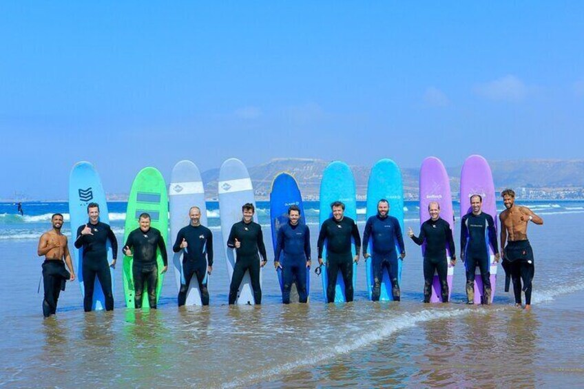 surf for everyone in Morocco