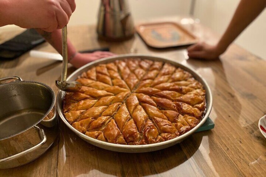 Home Cooking Class: Make Traditional Baklava in Antalya