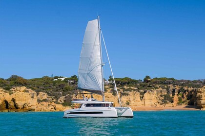 Albufeira: Algarve Full Day Private Catamaran Charter
