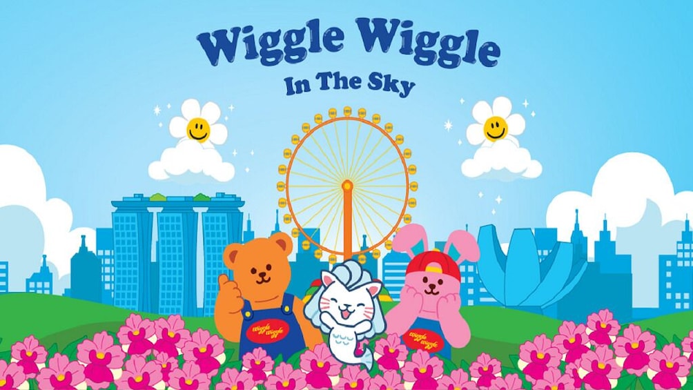 Wiggle Wiggle in the Sky at Singapore Flyer
